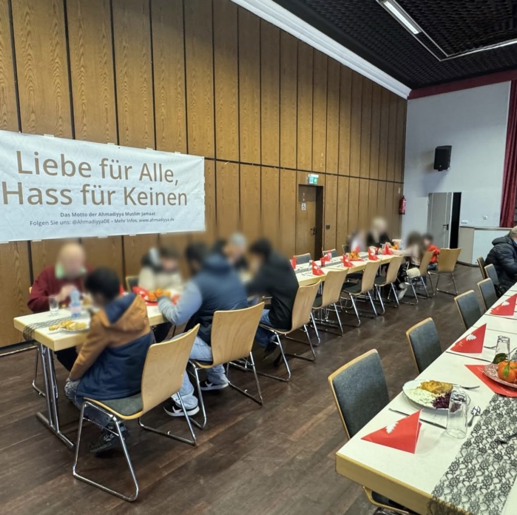 Weihnachtsessen für Bedürftige