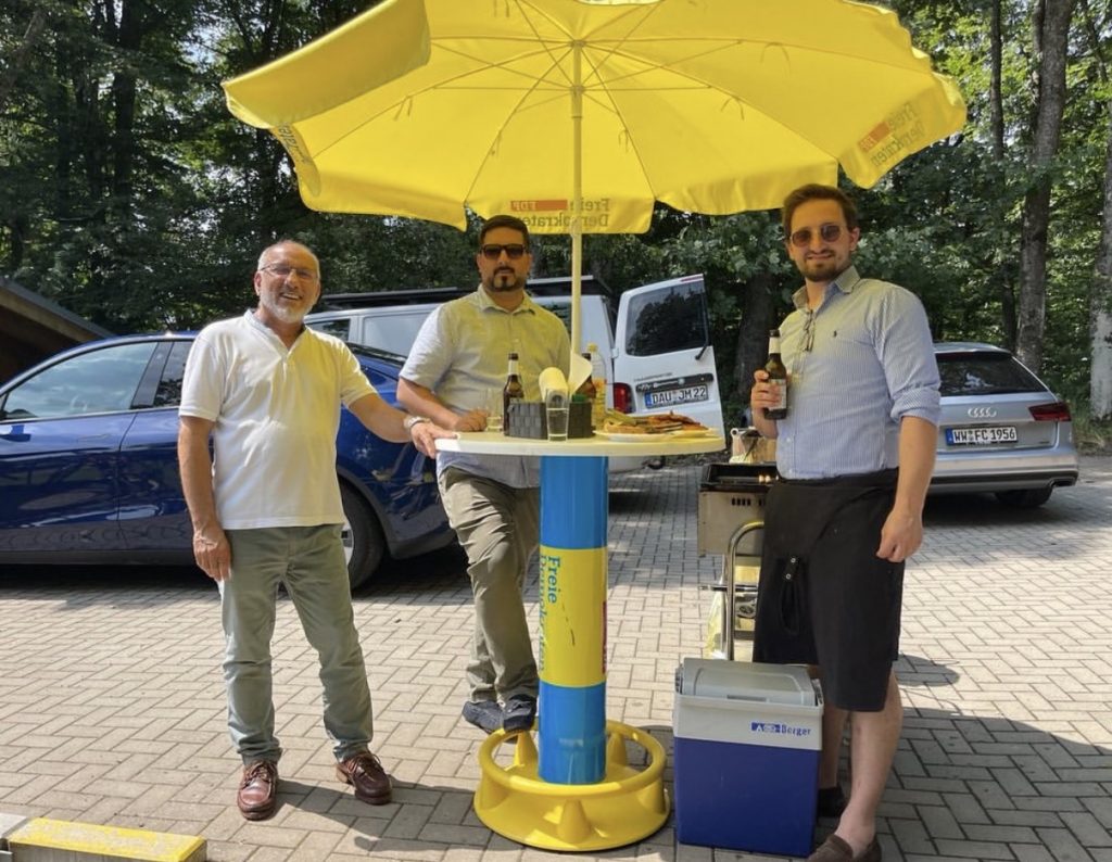 Dank für die Einladung – AMJ zu Gast beim Grillfest der FDP Westerwald