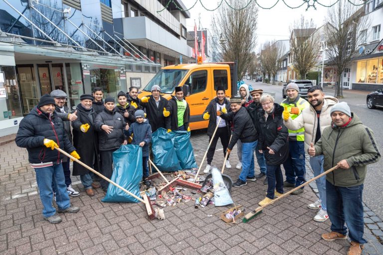 Gemeinsam für eine saubere Stadt – Neujahrsputz 2024 der AMJ Bad Marienberg