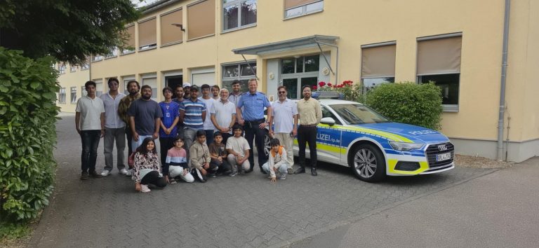 Besuch bei der Polizeiinspektion Hachenburg